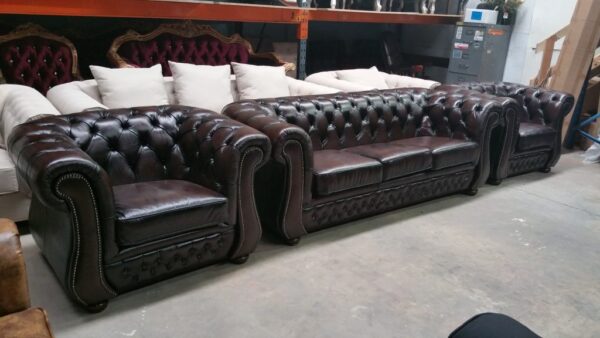 3 Pce Set Dunhill Chesterfield (Online Package deal) - Classic Chesterfield