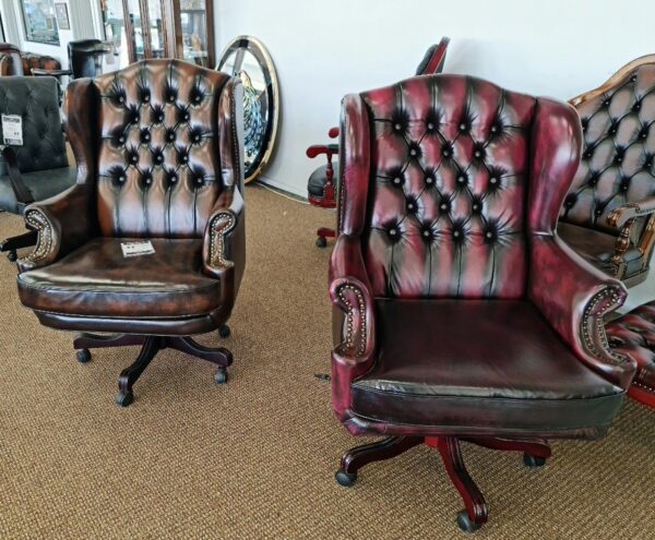 ROMSEY OFFICE CHAIR - Classic Chesterfield