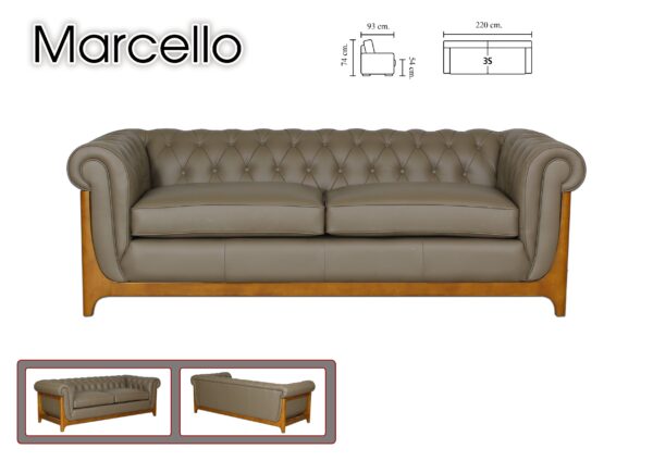MARCELLO CHESTERFIELD - Classic Chesterfield