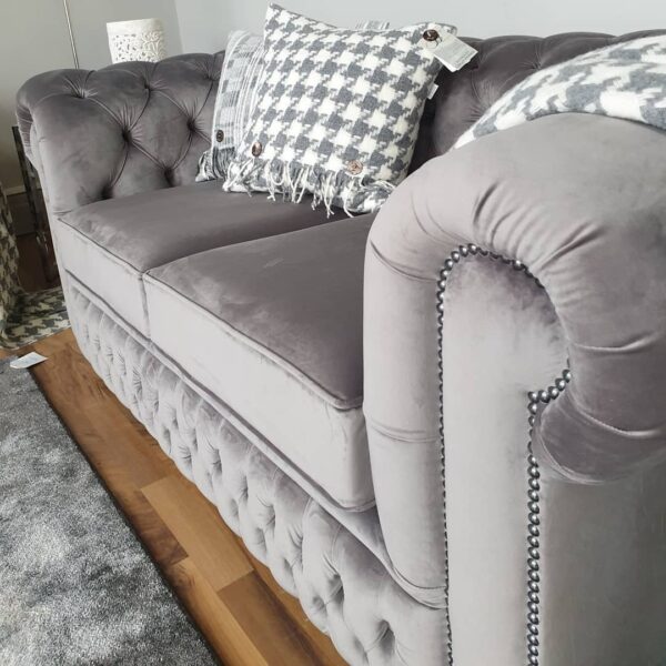 PREMIER  FABRIC SOFA - Classic Chesterfield